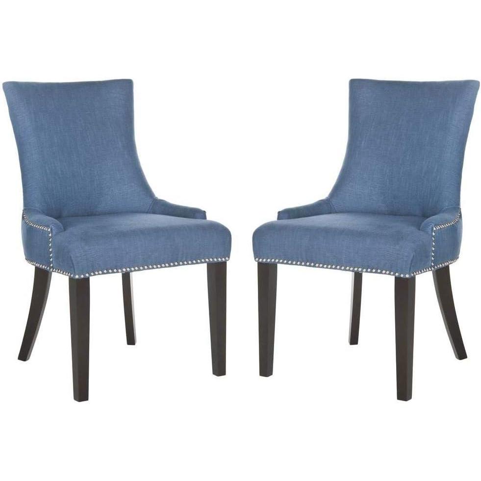 image:imageSAFAVIEH Mercer Collection Lester Dining ChairBlue