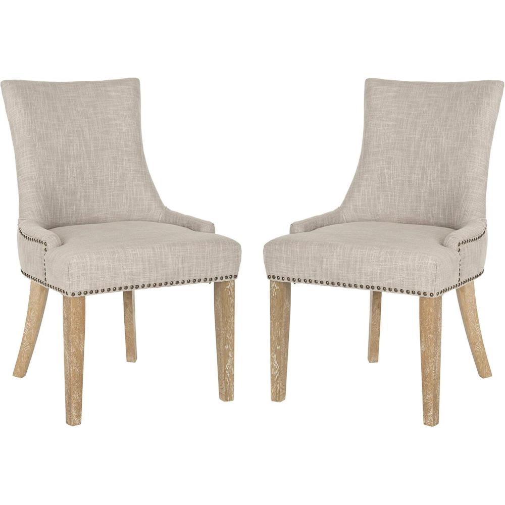 image:imageSAFAVIEH Mercer Collection Lester Dining ChairsBirch