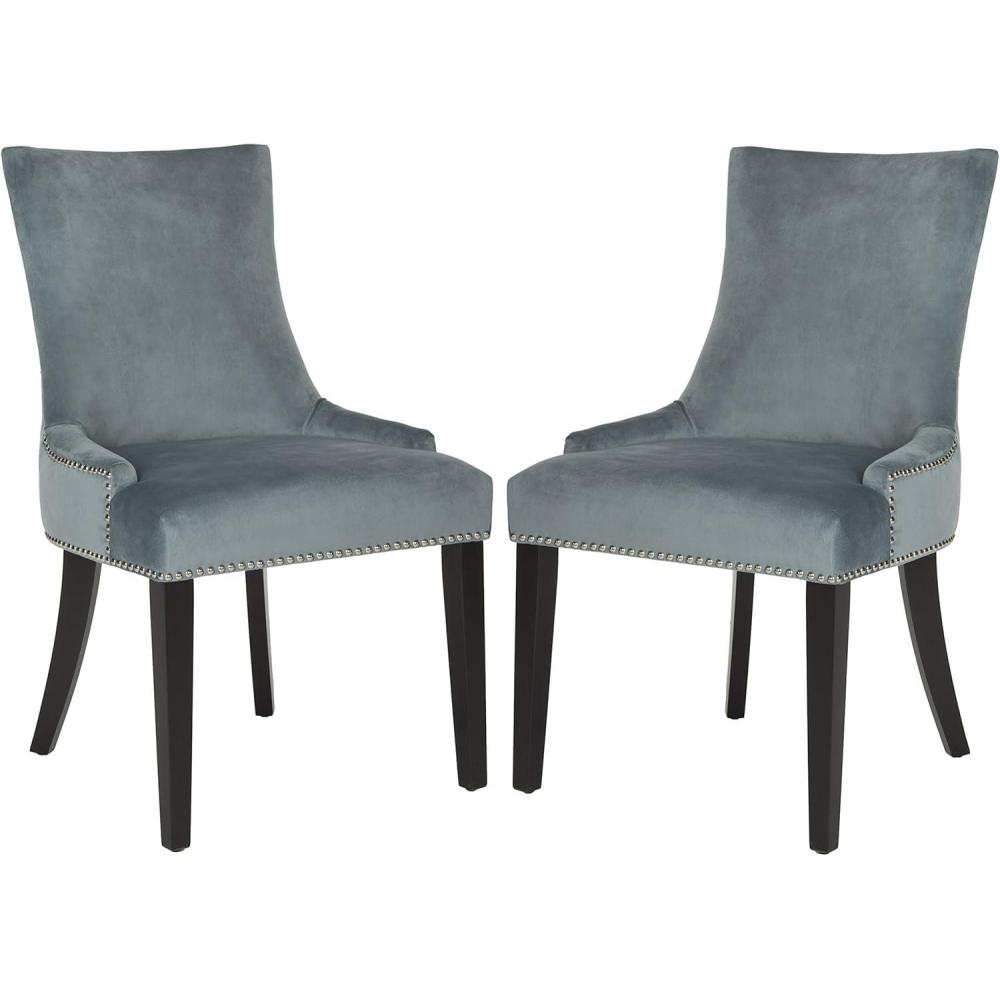 image:imageSAFAVIEH Mercer Collection Lester Dining ChairsBlue