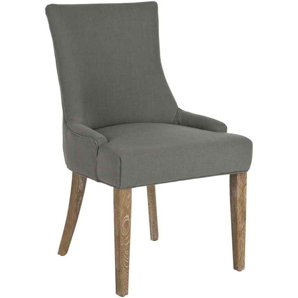 image:imageSAFAVIEH Mercer Collection Lester Dining ChairsDark Granite