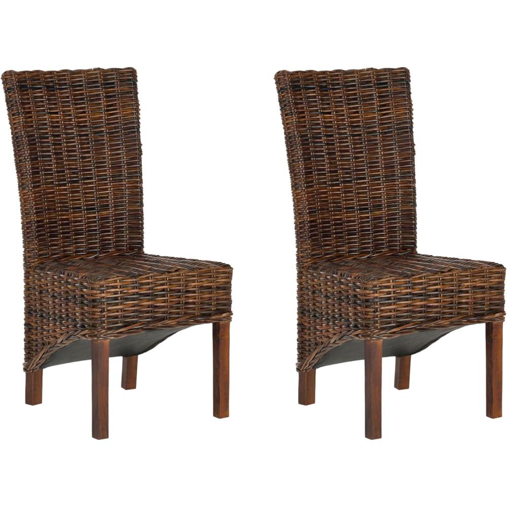 image:imageSafavieh FOX6523ASET2 Safavieh Home Collection Ridge Croco Color Dining Chair Set of 2