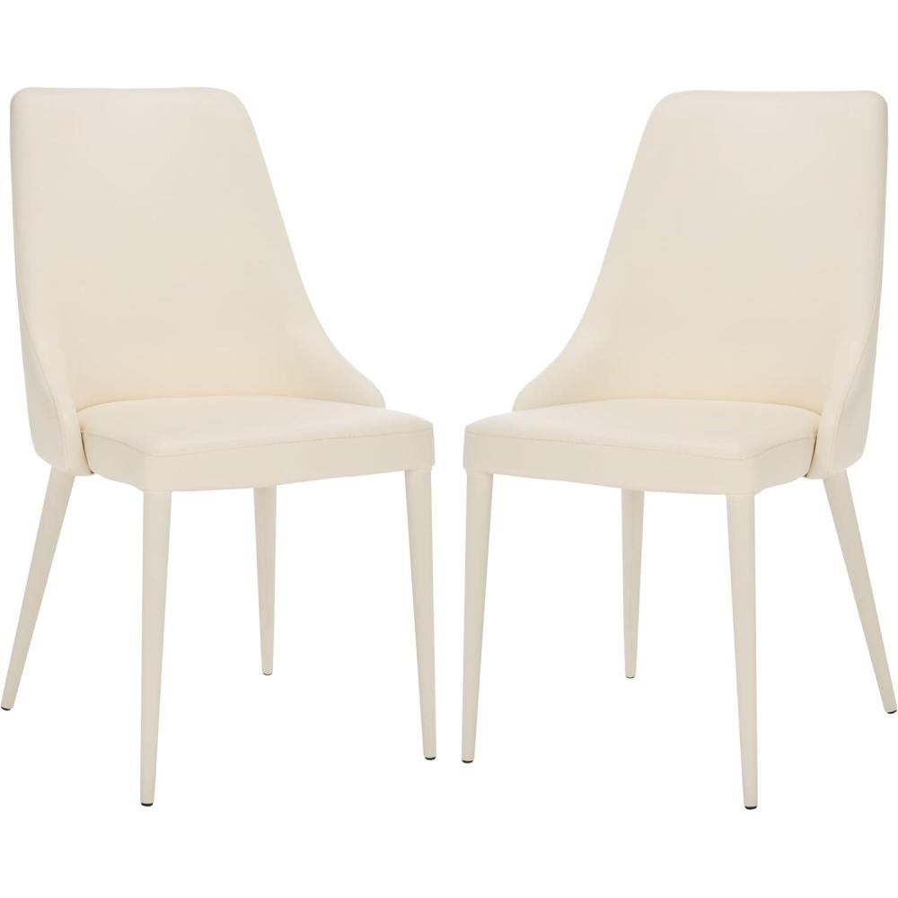image:imageSafavieh Home Collection Summerset White Side Chair Set of 2White