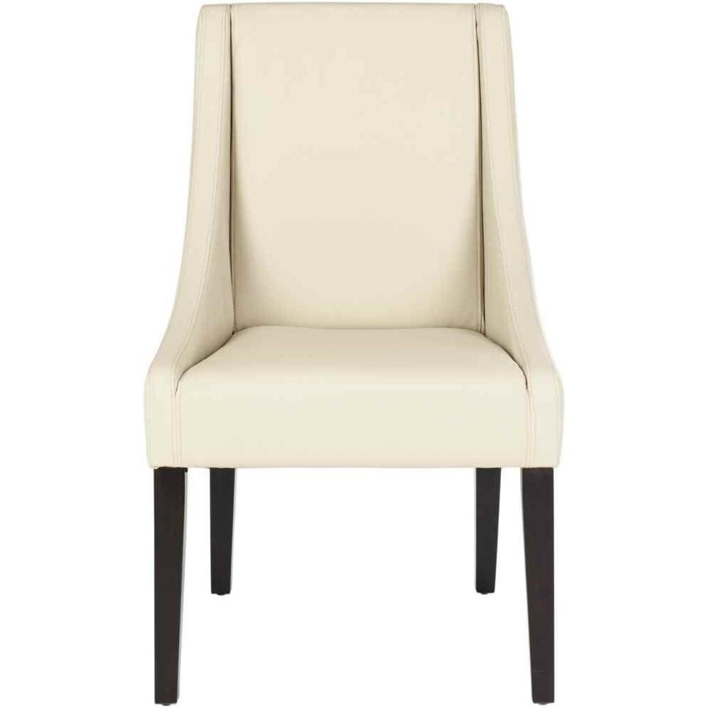 image:imageSafavieh Mercer Collection Austin Grey Linen Sloping Arm Chair Set of 2Cream