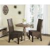 SAFAVIEH Home Collection – Ilya Brown Wicker Tall Back Dining Chair Set of 2 (SEA8017C-SET2)(Brown / Multi)