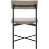 SAFAVIEH Home Collection Archer Grey Faux Leather/Black Dining Chair (Set of 2) – Fully Assembled(Light Grey / Black)