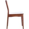 SAFAVIEH Home Collection Benicio Natural Rattan Dining Chair (Set of 2) DCH1005D-SET2(Dark Brown / Natural)