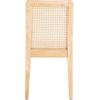 SAFAVIEH Home Collection Benicio Natural Rattan Dining Chair (Set of 2) DCH1005D-SET2(Natural)
