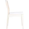 SAFAVIEH Home Collection Benicio Natural Rattan Dining Chair (Set of 2) DCH1005D-SET2(White / Natural)