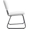 SAFAVIEH Home Collection Chavelle Modern Velvet Side Chair (Set of 2) ACH6205A-SET2, Malachite Green/Black(Grey / Black – Velvet)