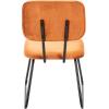 SAFAVIEH Home Collection Chavelle Modern Velvet Side Chair (Set of 2) ACH6205A-SET2, Malachite Green/Black(Sienna/Black)