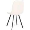 SAFAVIEH Home Collection Ellery Beige/Black Living Room Accent Dining Chair