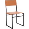 SAFAVIEH Home Collection Layne Light Grey/Black Dining Chair (Set of 2) – Fully Assembled(Cognac / Black)