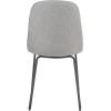 SAFAVIEH Home Collection Makalu Grey/Black Living Room Accent Dining Chair