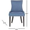 SAFAVIEH Mercer Collection Lester Dining Chair(Blue)