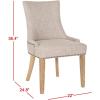 SAFAVIEH Mercer Collection Lester Dining Chairs(Birch)