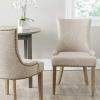 SAFAVIEH Mercer Collection Lester Dining Chairs(Birch)