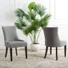 SAFAVIEH Mercer Collection Lester Dining Chairs(Granite)
