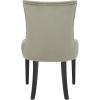 SAFAVIEH Mercer Collection Lester Dining Chairs(Graphite)