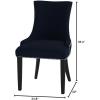 SAFAVIEH Mercer Collection Lester Dining Chairs(Navy)