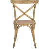 Safavieh American Homes Collection Franklin Farmhouse X-Back Antique White Side Chair(beige)