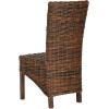 Safavieh FOX6523A-SET2 Safavieh Home Collection Ridge Croco Color Dining Chair, Set of 2,