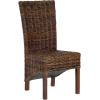 Safavieh FOX6523A-SET2 Safavieh Home Collection Ridge Croco Color Dining Chair, Set of 2,