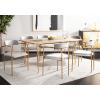 Safavieh Home Camille Grey Velvet and Gold Low Back Side Chair, Set of 2(Grey / Gold)