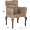 Safavieh Home Collection Armando Natural Wicker Dining Chair(Natural)
