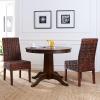 Safavieh Home Collection Aubrey Walnut Wicker Side Chair, Set of 2(brown)