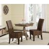 Safavieh Home Collection Avita Natural Wicker 18-inch Dining Chair(Brown)
