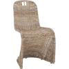 Safavieh Home Collection Cilombo Natural Wicker Dining Chair (Set of 2), 19″