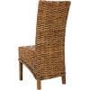 Safavieh Home Collection Isla Brown Dining Chair (Set of 2)