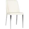 Safavieh Home Collection Mid-Century Modern Baltic White Side Chair(Butter Cream)