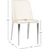 Safavieh Home Collection Mid-Century Modern Baltic White Side Chair(Butter Cream)