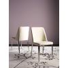 Safavieh Home Collection Mid-Century Modern Baltic White Side Chair(Butter Cream)