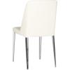 Safavieh Home Collection Mid-Century Modern Baltic White Side Chair(Butter Cream)