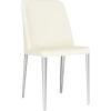 Safavieh Home Collection Mid-Century Modern Baltic White Side Chair(White)