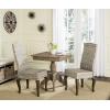 Safavieh Home Collection Milos Grey Wicker 18-inch Dining Chair(White Washed)