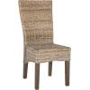 Safavieh Home Collection Ozias Grey Wicker 18-inch Dining Chair(Grey)