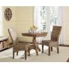 Safavieh Home Collection Ozias Grey Wicker 18-inch Dining Chair(Grey)