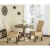Safavieh Home Collection Ozias Grey Wicker 18-inch Dining Chair(Natural)