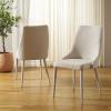 Safavieh Home Collection Summerset White Side Chair (Set of 2)(Beige)