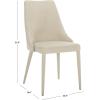 Safavieh Home Collection Summerset White Side Chair (Set of 2)(Beige)