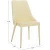 Safavieh Home Collection Summerset White Side Chair (Set of 2)(Butter Cream)