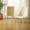 Safavieh Home Collection Summerset White Side Chair (Set of 2)(Butter Cream)