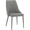 Safavieh Home Collection Summerset White Side Chair (Set of 2)(Grey Linen)
