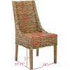 Safavieh Home Collection Suncoast Brown Dining Chair(Brown)
