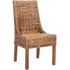 Safavieh Home Collection Suncoast Brown Dining Chair(Brown)