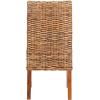 Safavieh Home Collection Suncoast Brown Dining Chair(Brown)