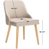Safavieh Home Lulu Mid-Century Dusty Rose Velvet and Gold Dining Chair, Set of 2(Grey / Gold)